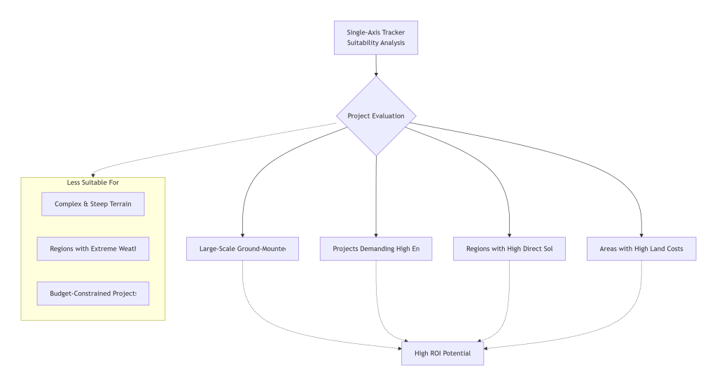 Single-Axis Solar Tracker Applications